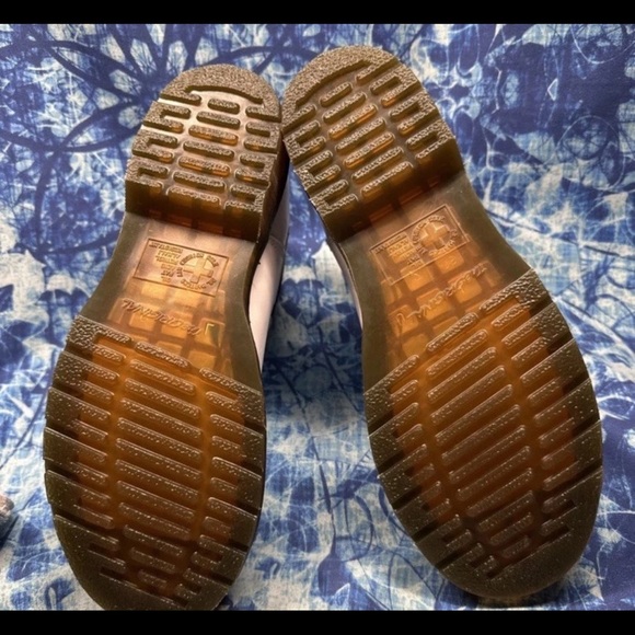 Dr. Martens 2976 Quad Womens Size 9 White Leather Platform - Picture 6 of 15